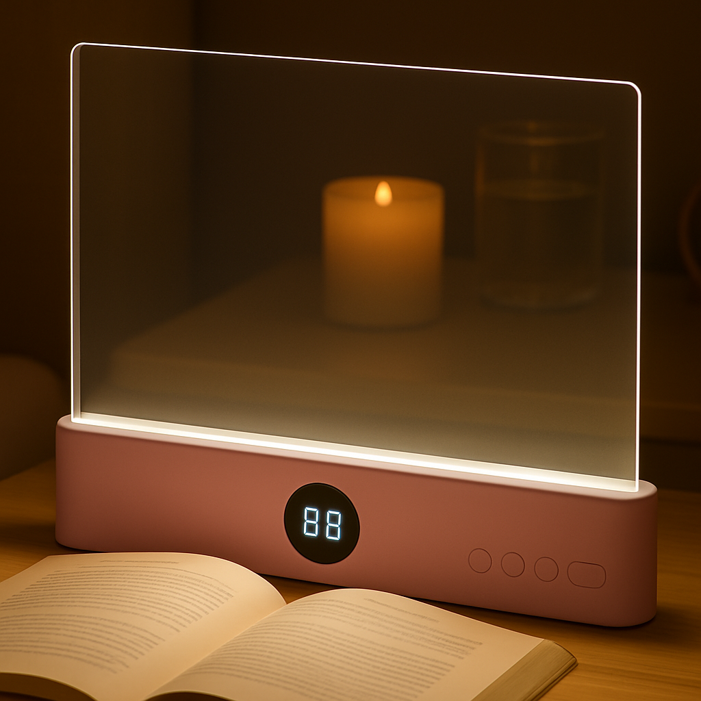 Blaskotka - Lampka do czytania z panelem LED