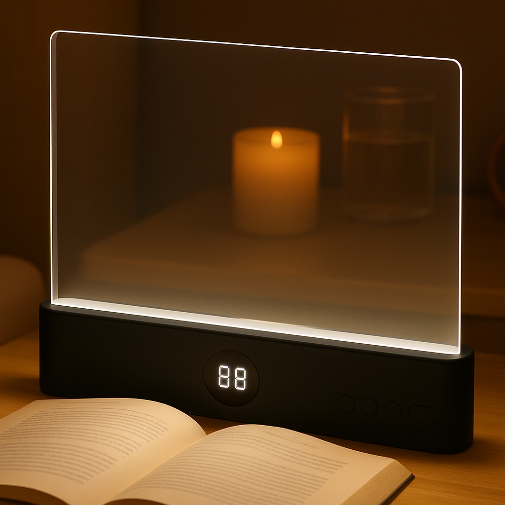 Blaskotka - Lampka do czytania z panelem LED