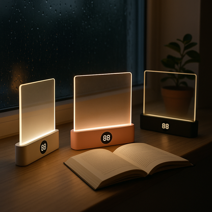 Blaskotka - Lampka do czytania z panelem LED