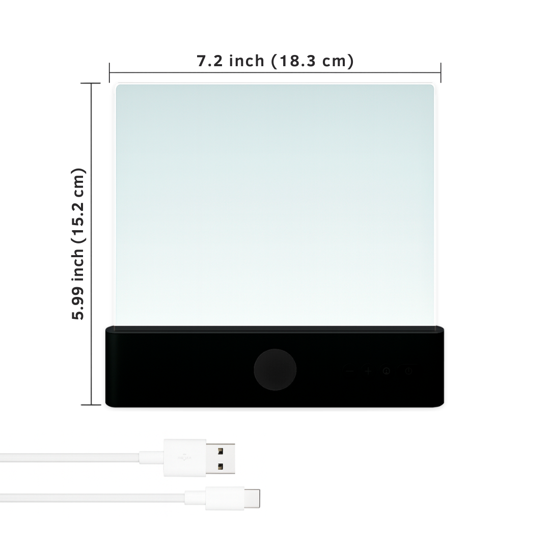 Blaskotka - Lampka do czytania z panelem LED